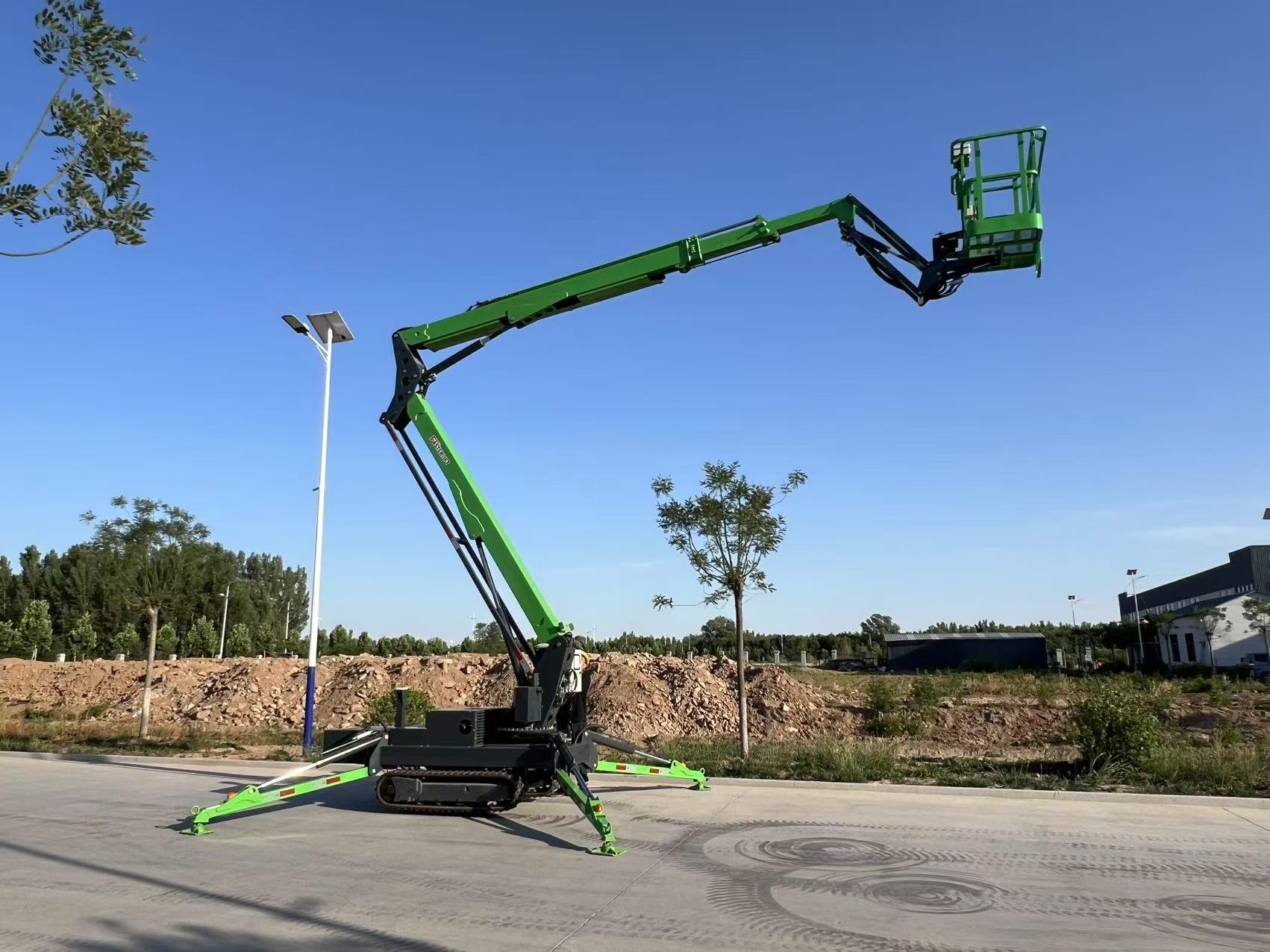 Applications Of Tracked Boom Lifts